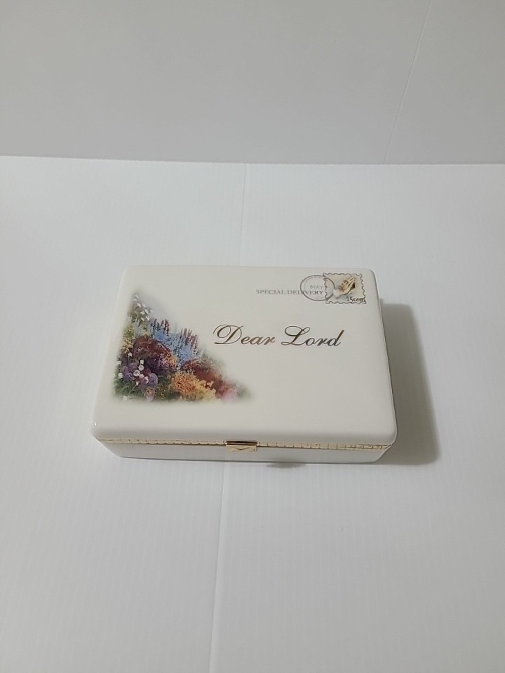 Thomas Kinkade Serenity Prayer Music Box Plays Amazing Grace 2005 - Picture 2 of 11